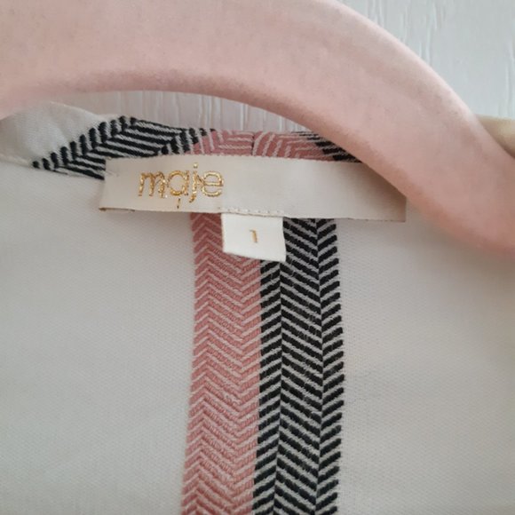Maje striped shirt - Picture 4 of 5